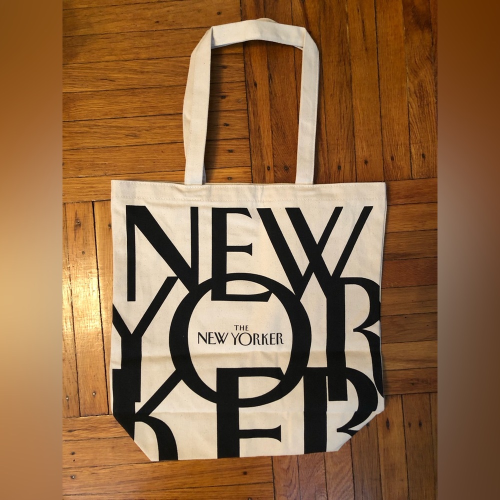 New Yorker canvas tote - brand new, never used